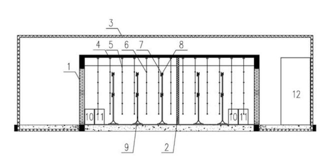 空調舒適性評價室的設計需求(圖2) 空調舒適性評價室設計圖2
